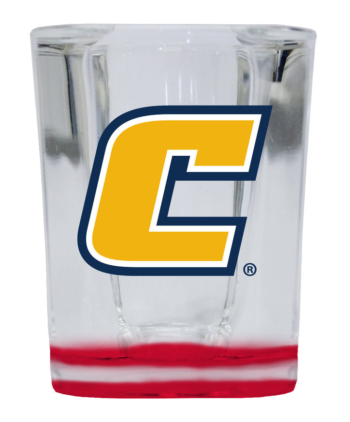 University of Tennessee at Chattanooga 2 Ounce Shot Glass Square Officially Licensed Collegiate Product Image 1