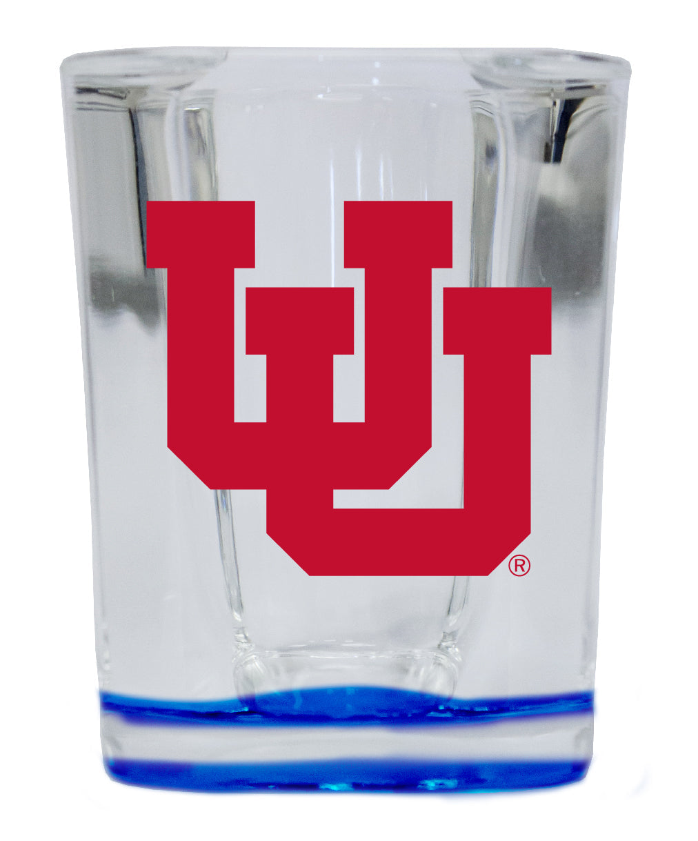 Utah Utes 2 Ounce Shot Glass Square Officially Licensed Collegiate Product Image 3