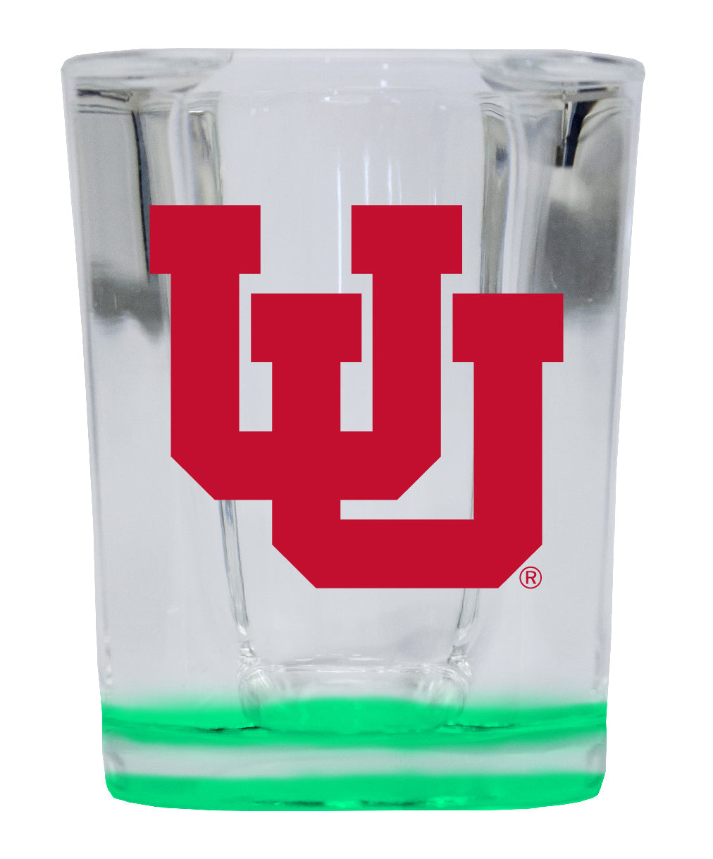 Utah Utes 2 Ounce Shot Glass Square Officially Licensed Collegiate Product Image 4