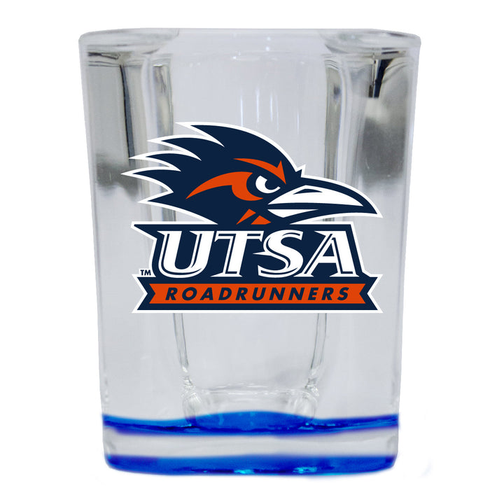 UTSA Road Runners 2 Ounce Shot Glass Square Officially Licensed Collegiate Product Image 1