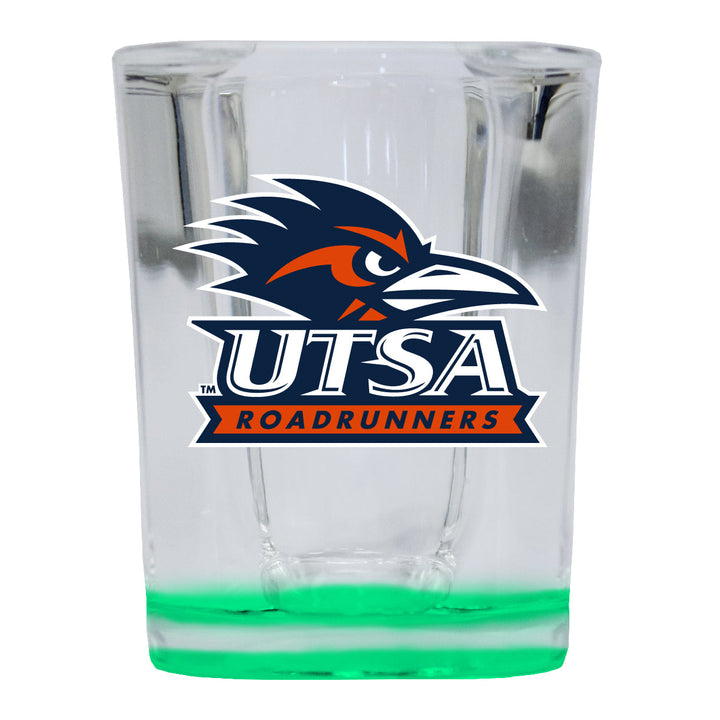 UTSA Road Runners 2 Ounce Shot Glass Square Officially Licensed Collegiate Product Image 4