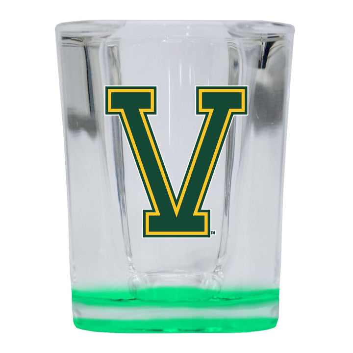 Vermont Catamounts 2 Ounce Shot Glass Square Officially Licensed Collegiate Product Image 1