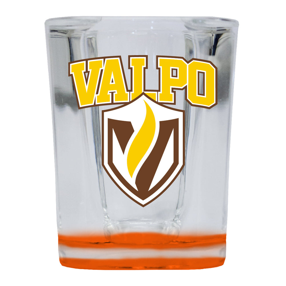 Valparaiso University 2 Ounce Shot Glass Square Officially Licensed Collegiate Product Image 2