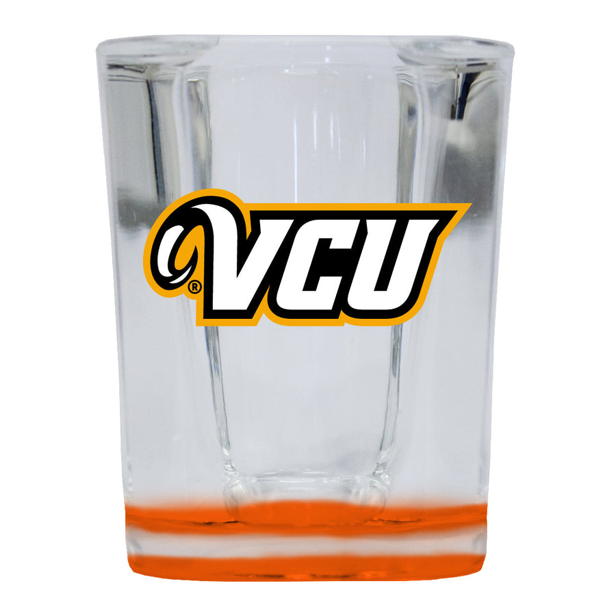 Virginia Commonwealth 2 Ounce Shot Glass Square Officially Licensed Collegiate Product Image 1