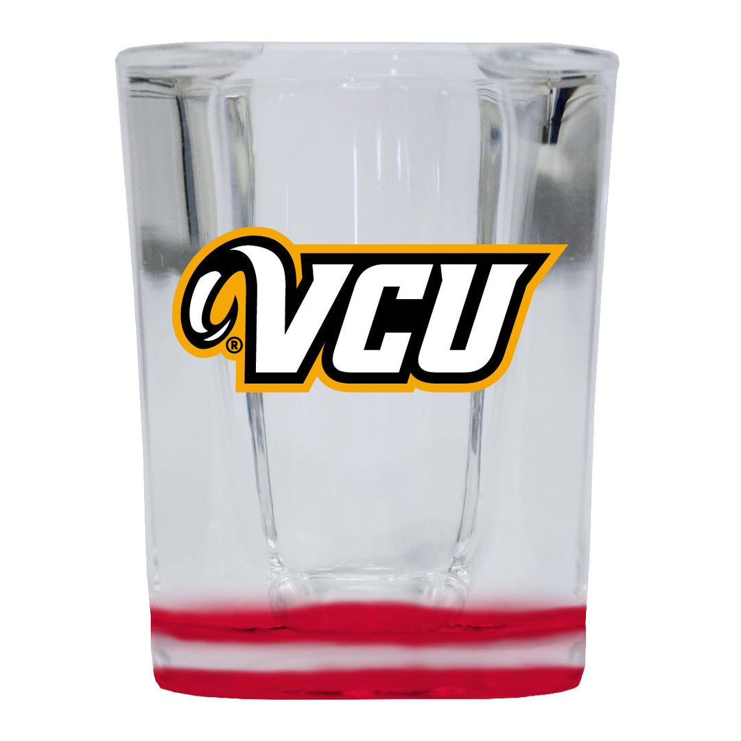 Virginia Commonwealth 2 Ounce Shot Glass Square Officially Licensed Collegiate Product Image 2