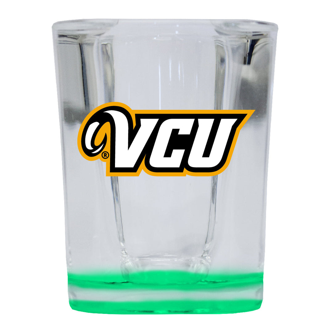 Virginia Commonwealth 2 Ounce Shot Glass Square Officially Licensed Collegiate Product Image 3