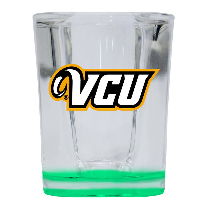 Virginia Commonwealth 2 Ounce Shot Glass Square Officially Licensed Collegiate Product Image 1