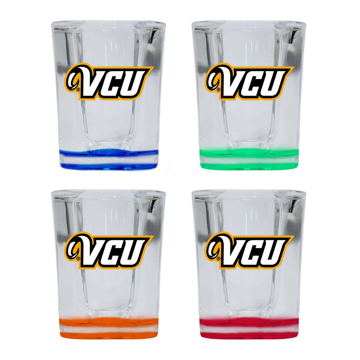 Virginia Commonwealth 2 Ounce Shot Glass Square Officially Licensed Collegiate Product Image 4