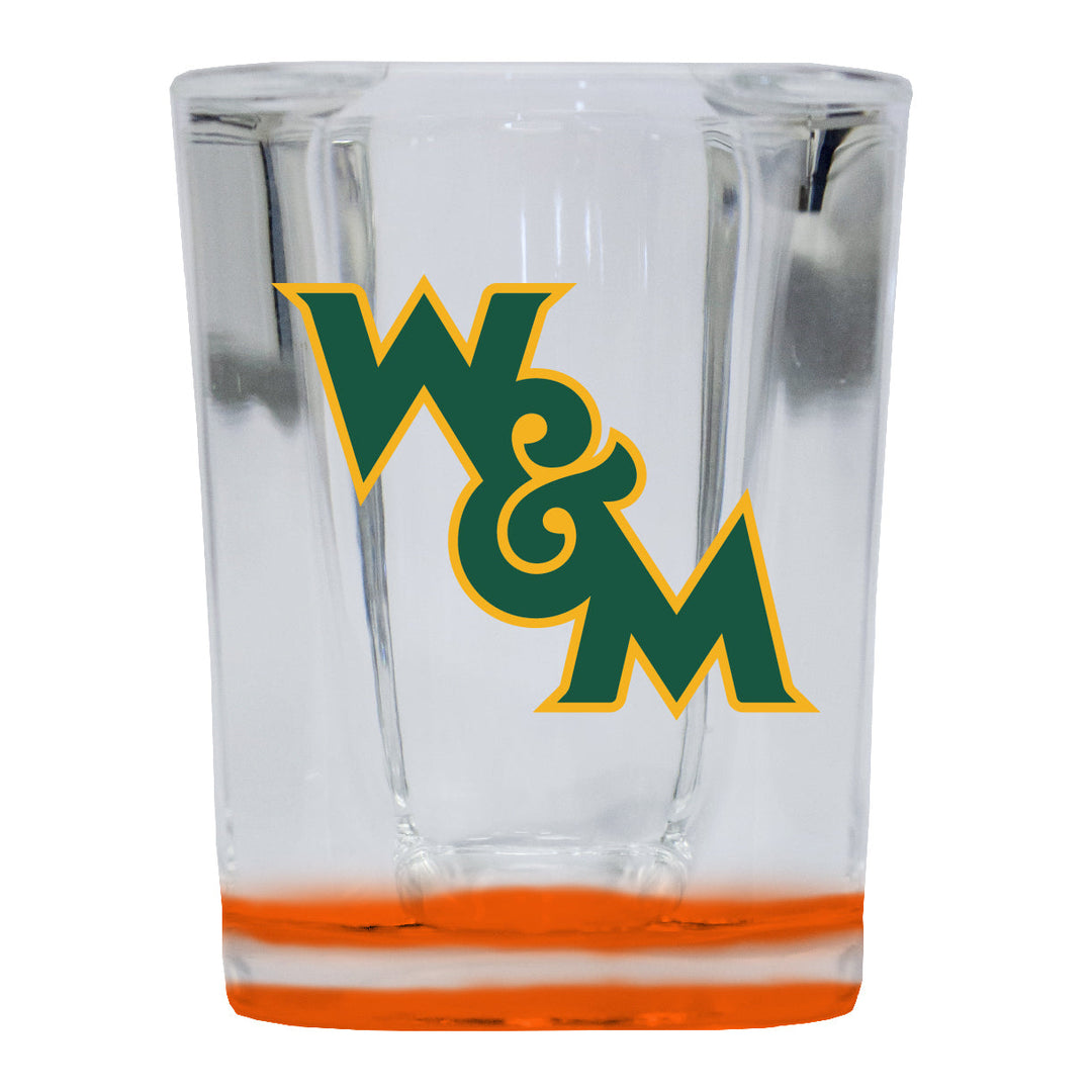 William and Mary 2 Ounce Shot Glass Square Officially Licensed Collegiate Product Image 2