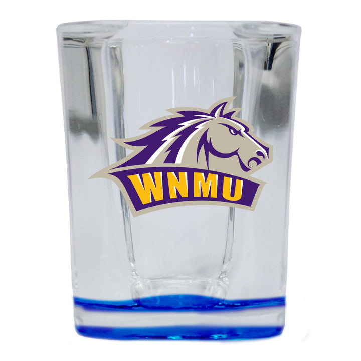 Western Mexico University 2 Ounce Shot Glass Square Officially Licensed Collegiate Product Image 4