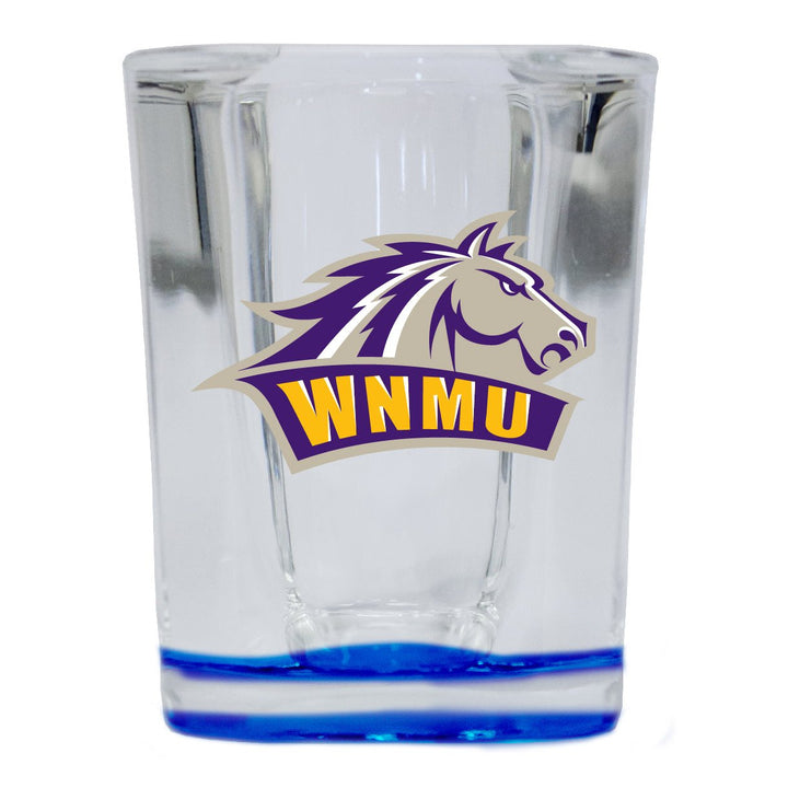 Western Mexico University 2 Ounce Shot Glass Square Officially Licensed Collegiate Product Image 1