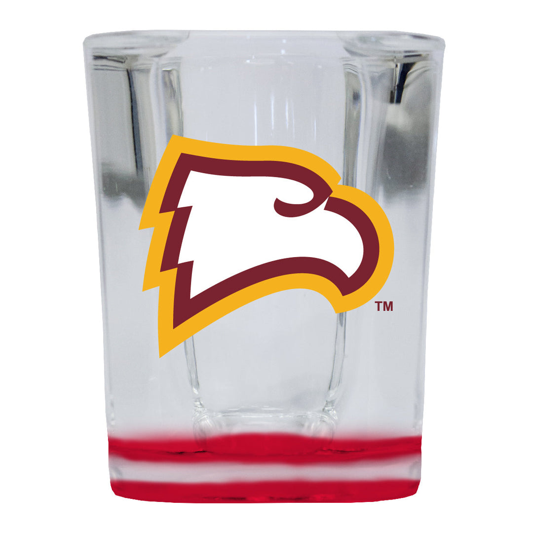 Winthrop University 2 Ounce Shot Glass Square Officially Licensed Collegiate Product Image 2