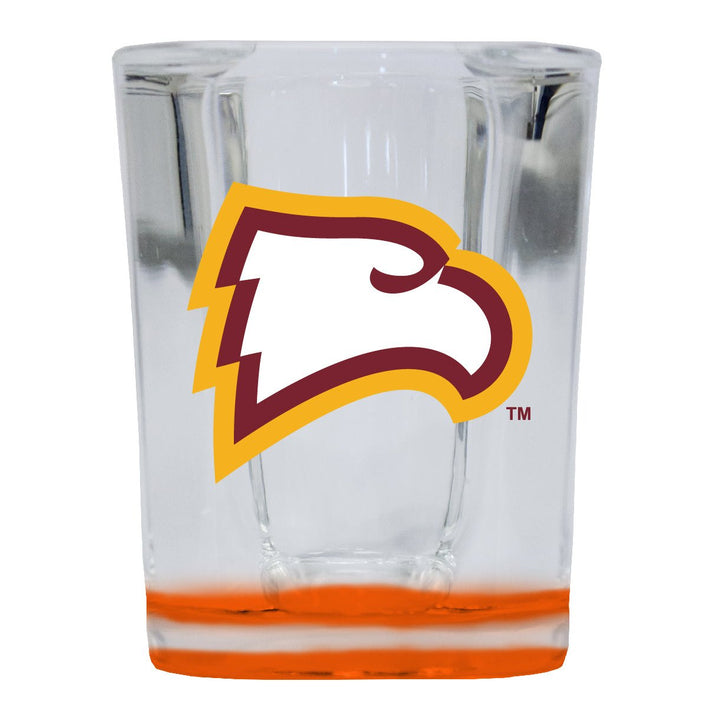 Winthrop University 2 Ounce Shot Glass Square Officially Licensed Collegiate Product Image 3