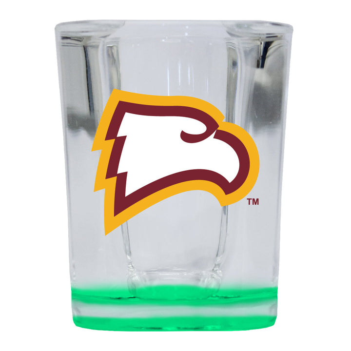 Winthrop University 2 Ounce Shot Glass Square Officially Licensed Collegiate Product Image 4