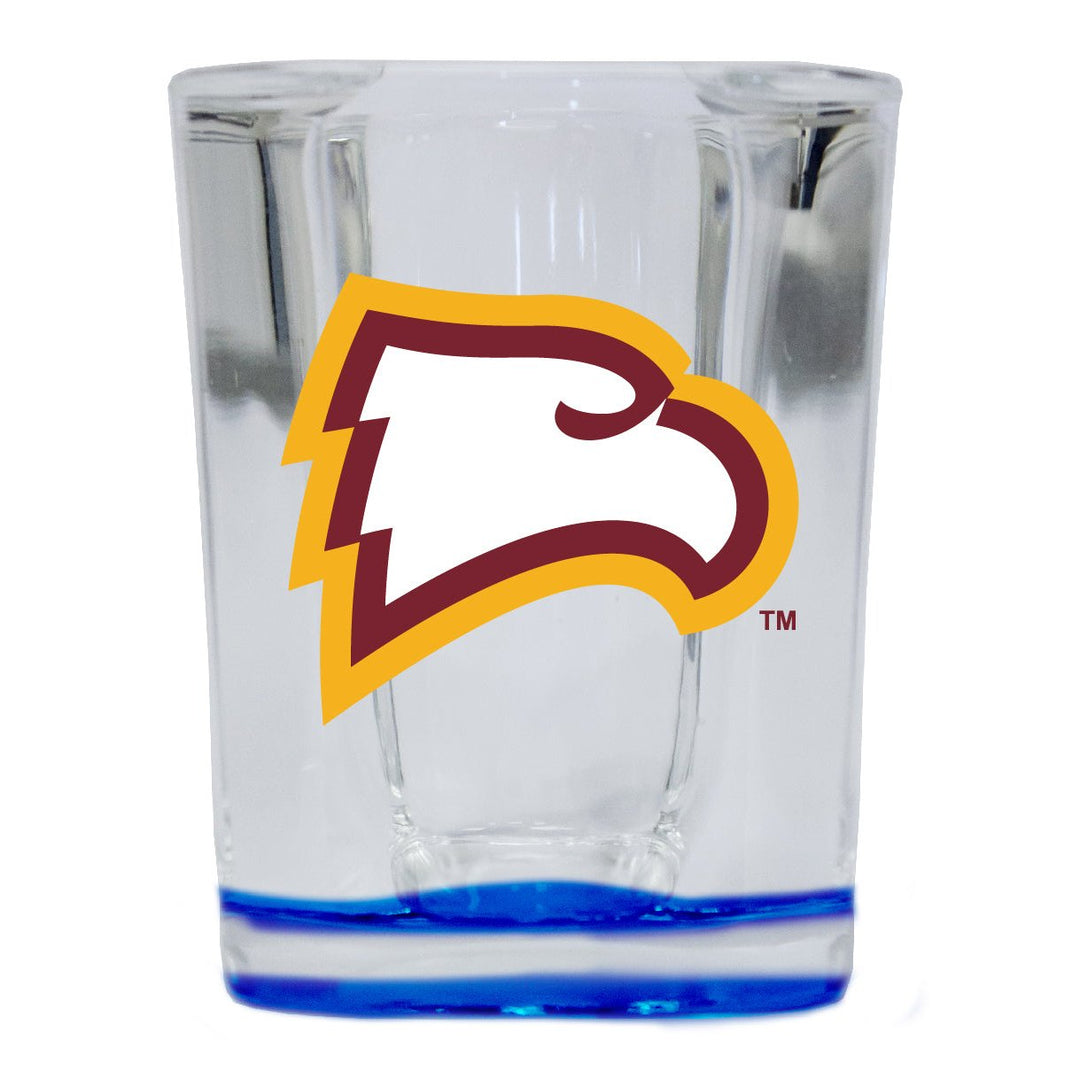 Winthrop University 2 Ounce Shot Glass Square Officially Licensed Collegiate Product Image 4