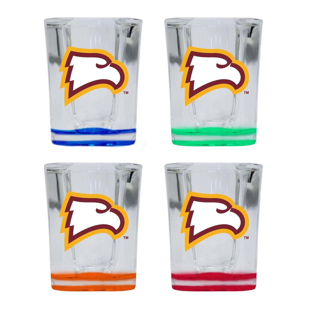 Winthrop University 2 Ounce Shot Glass Square Officially Licensed Collegiate Product Image 6