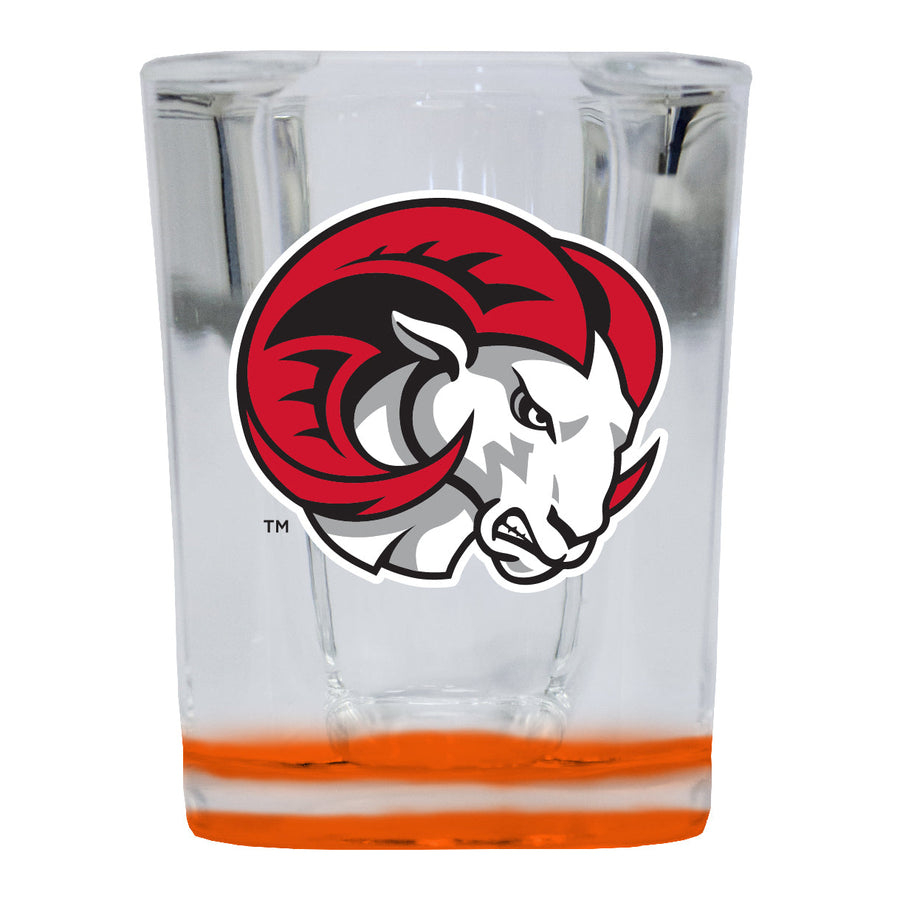 Winston-Salem State 2 Ounce Shot Glass Square Officially Licensed Collegiate Product Image 1