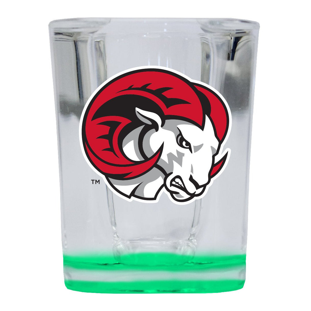 Winston-Salem State 2 Ounce Shot Glass Square Officially Licensed Collegiate Product Image 2