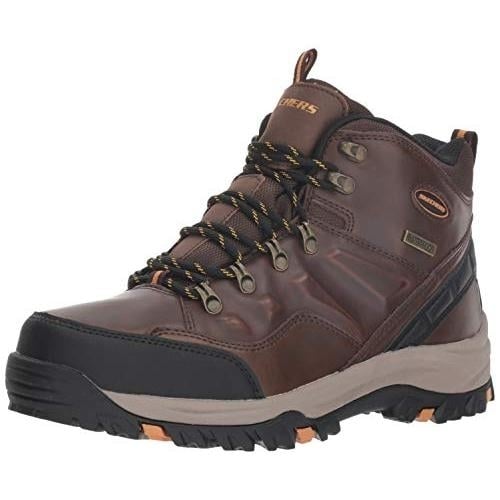 Skechers Mens Relment-Traven Hiking Boot DARK BROWN Image 4