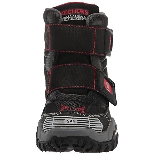 Skechers Unisex-Child Turbo Speed Sneaker BLACK/CHARCOAL Image 3