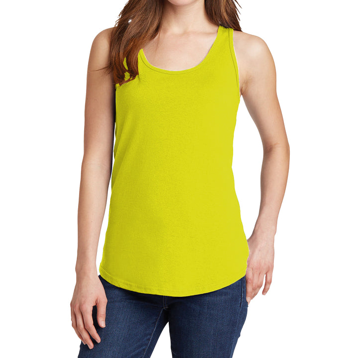 4-Piece Womens Ultra-Soft Lightweight Crew Neck Solid Color Summer Tank Tops Image 2