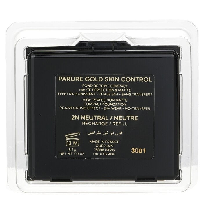 Guerlain - Parure Gold Skin Control High Perfection Matte Compact Foundation Refill - 2N(8.7g/0.3oz) Image 2