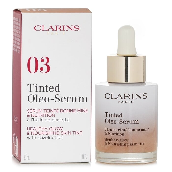 Clarins - Tinted Oleo Serum Healthy Glow and Nourishing Tint Liquid Foundation - 03(30ml/1oz) Image 1