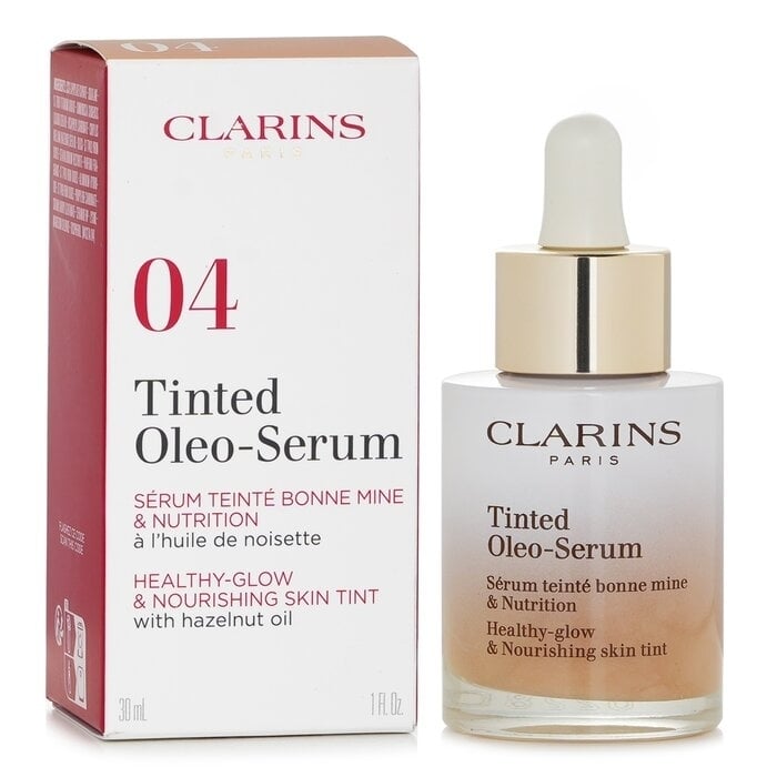 Clarins - Tinted Oleo Serum Healthy Glow and Nourishing Tint Liquid Foundation - 04(30ml/1oz) Image 1