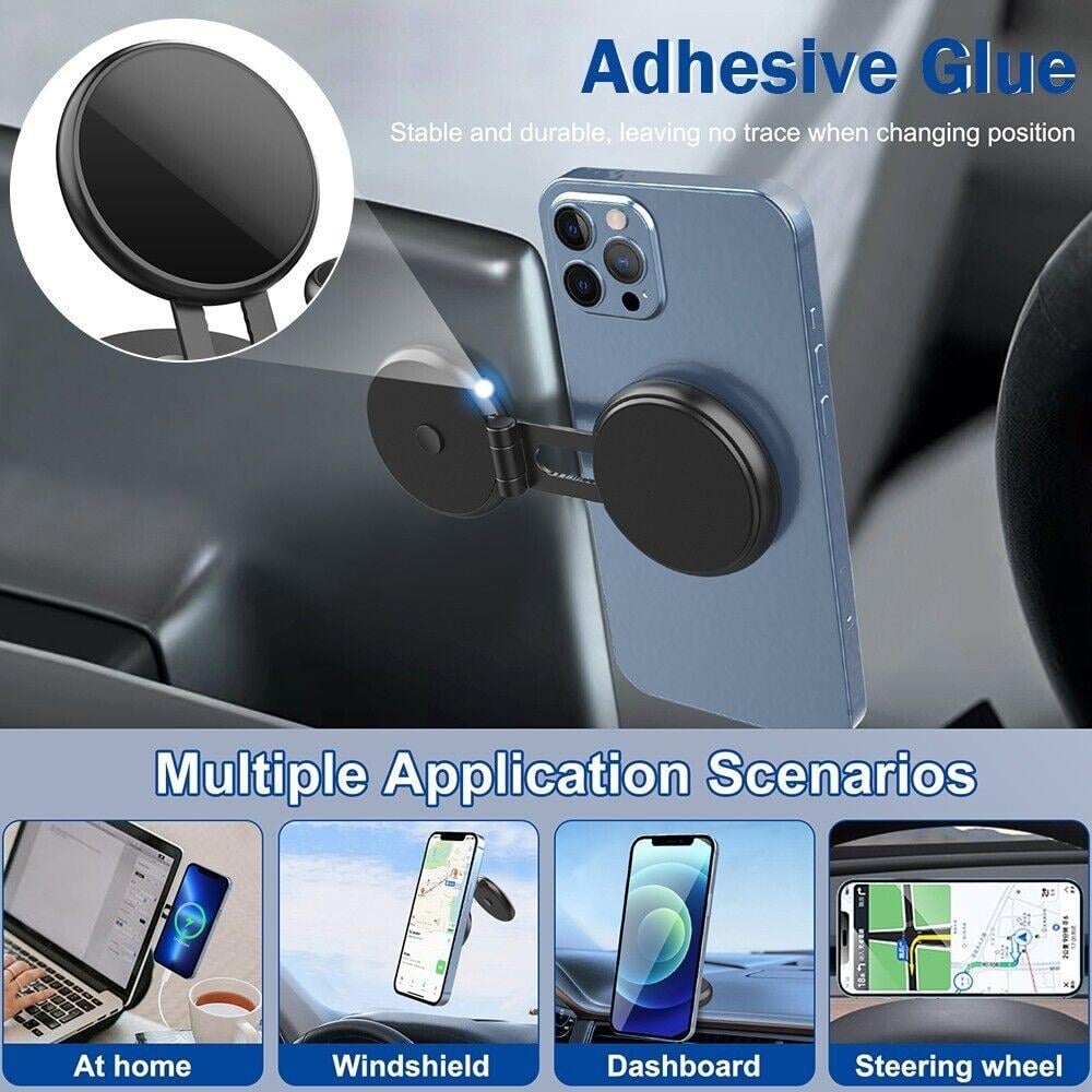 Universal Magsafe Magnetic Car Cup Mount Phone Holder for TESLA Model 3 Y Image 2