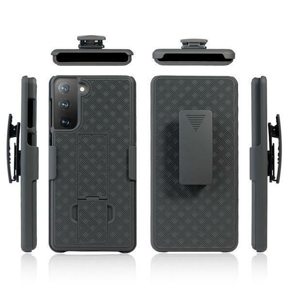 For Samsung Galaxy S21+ Plus Case Slim Rugged Holster Clip Kickstand Cover Image 3