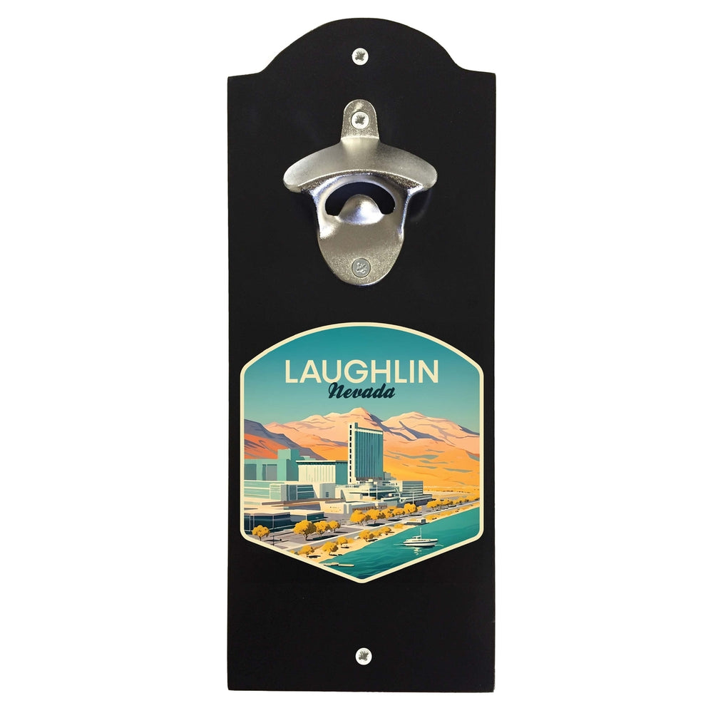 Laughlin Nevada Design A Souvenir Wall mounted bottle opener Image 2