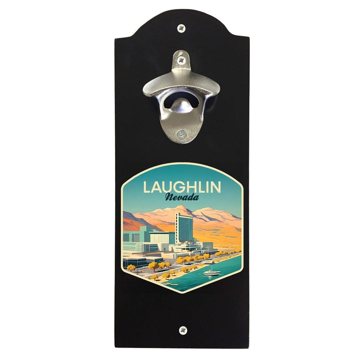 Laughlin Nevada Design A Souvenir Wall mounted bottle opener Image 1