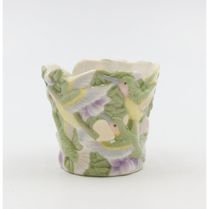 Ceramic Hummingbird Votive Candle Holder 3.25 Inch Image 4