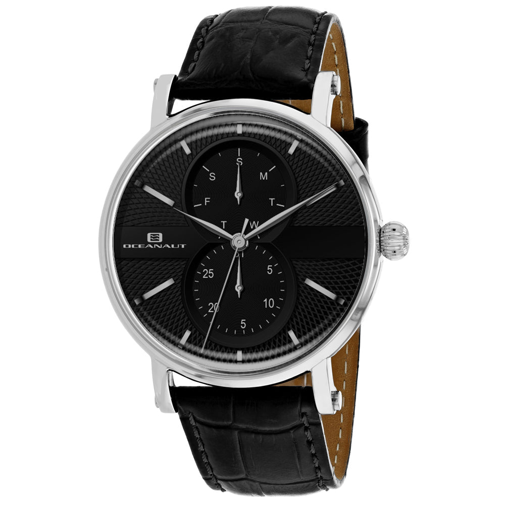 Oceanaut Mens Lexington Black Dial Watch - OC0345 Image 1