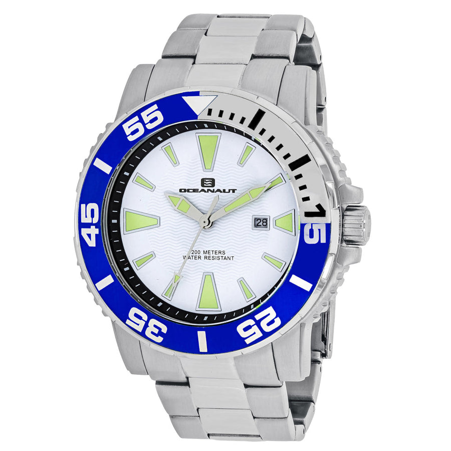 Oceanaut Marletta Watch White Dial Stainless Steel Quartz OC2912 20 ATM Waterproof Image 1