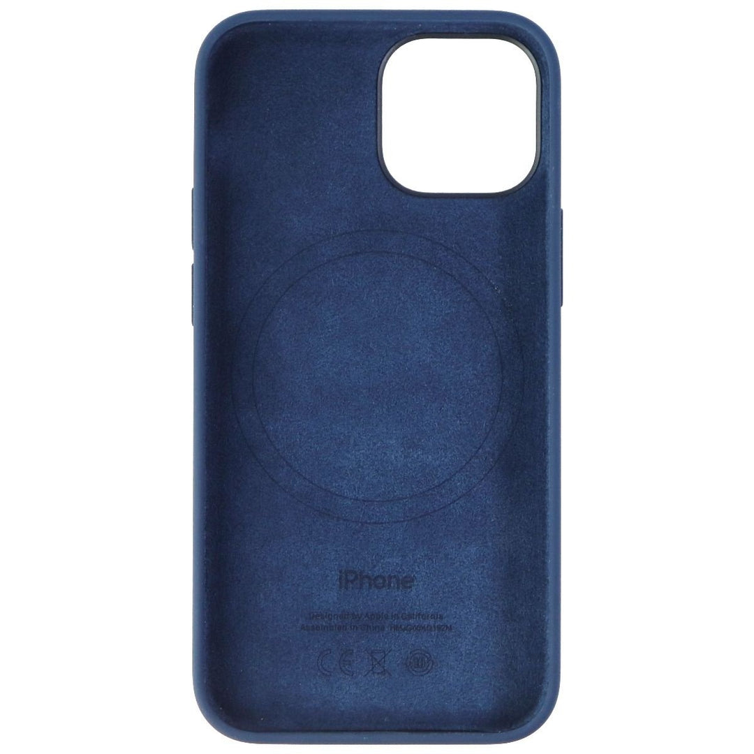 Apple Silicone Case for MagSafe for iPhone 13 Mini - Abyss Blue Image 3