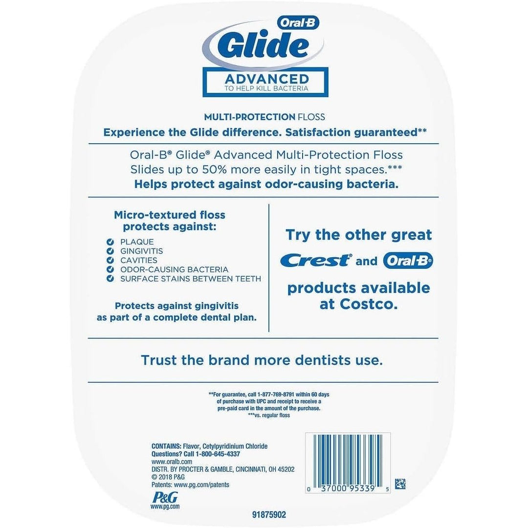 Oral-B Glide Advanced Floss 6 Pack Image 2