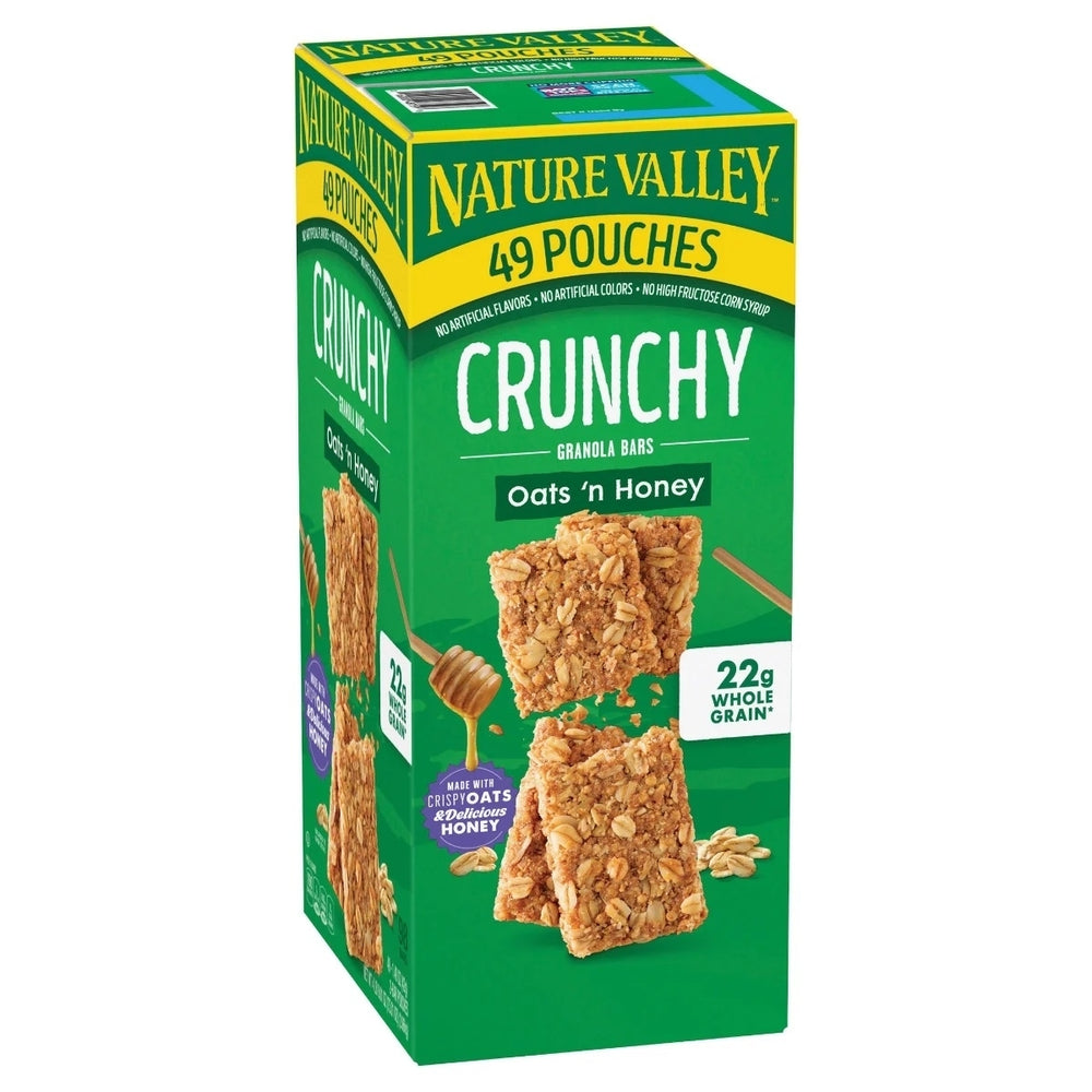 Nature Valley Crunchy Granola Bar Oats n Honey 1.49 Ounce (49 Count) Image 2