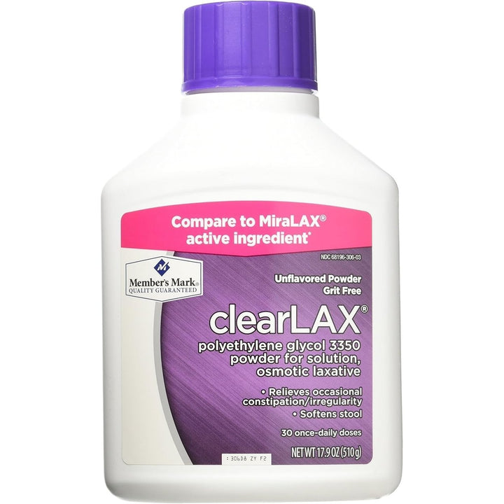 Members Mark ClearLAX (17.9 Ounce 3 Pack) Image 2