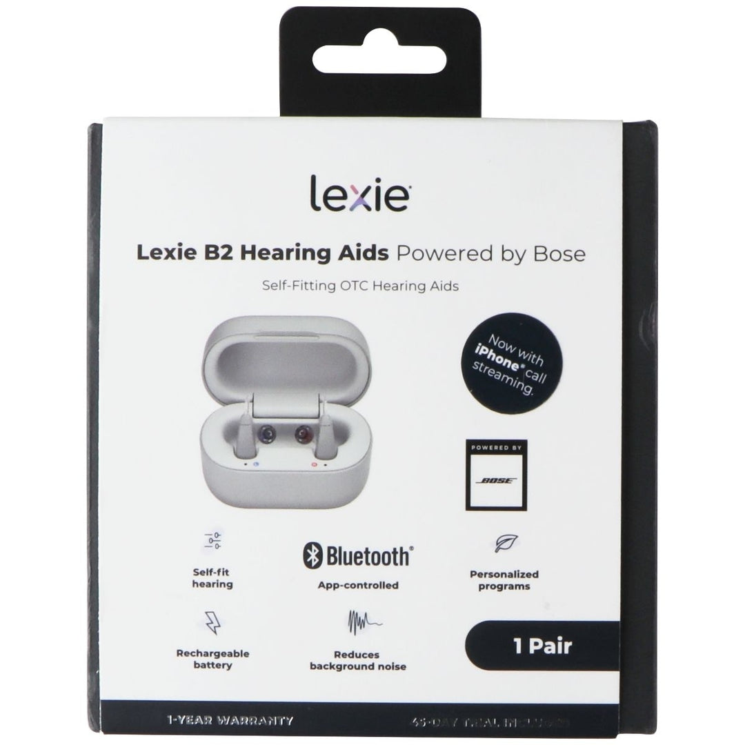 lexie B2 Self-Fitting Hearing Aids Powered by Bose with Charging Case Image 1