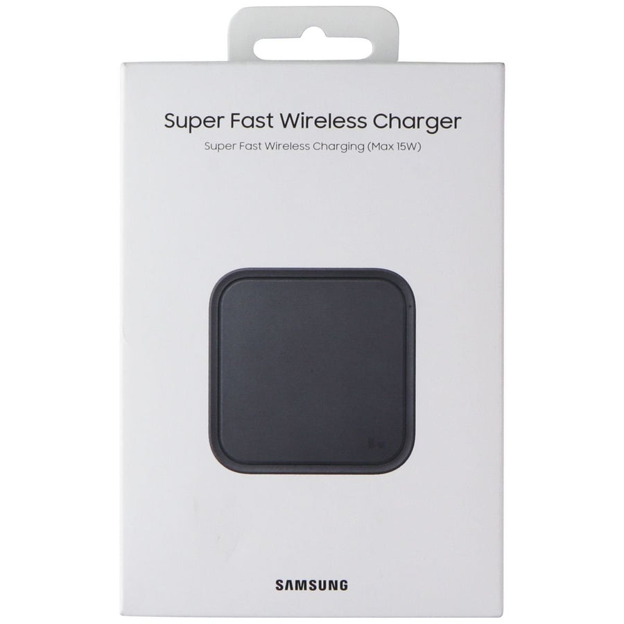 Samsung Super Fast (15W) Wireless Charger with USB-C (1m) Cable - Gray Image 1