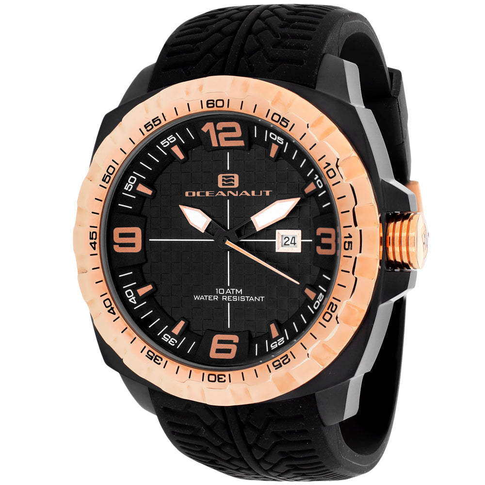 Oceanaut Mens Racer Black Dial Watch - OC1111 Image 1