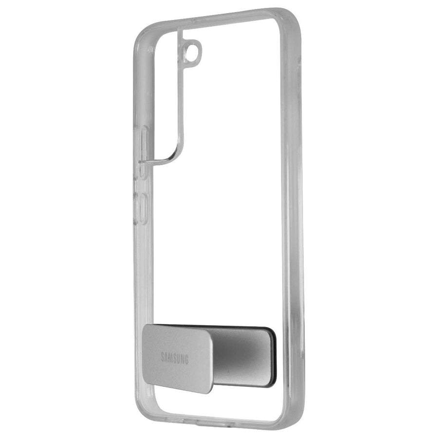 Samsung Standing Cover Case for Galaxy S22 - Clear Image 1