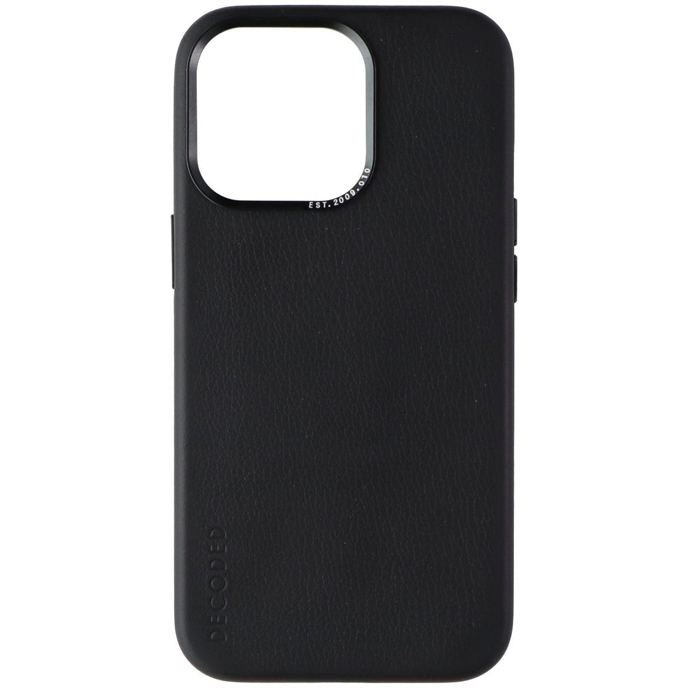 Decoded Back Cover Hard Case for MagSafe for Apple iPhone 13 Pro - Black Image 2