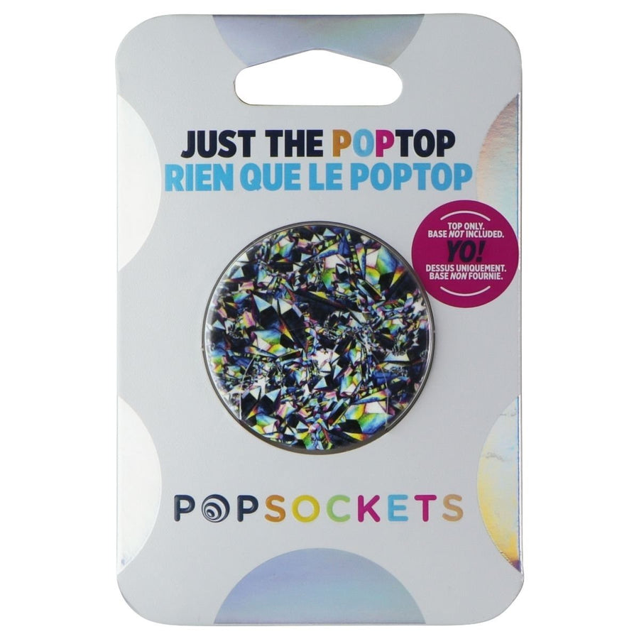 PopSockets PopGrip Swappable Top - Mirror Glass (Top Only/No Base) Image 1