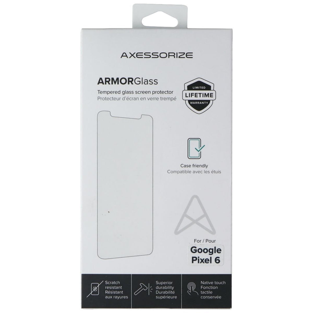 Axessorize Tempered Glass Screen Protector for Google Pixel 6 - Clear Image 1