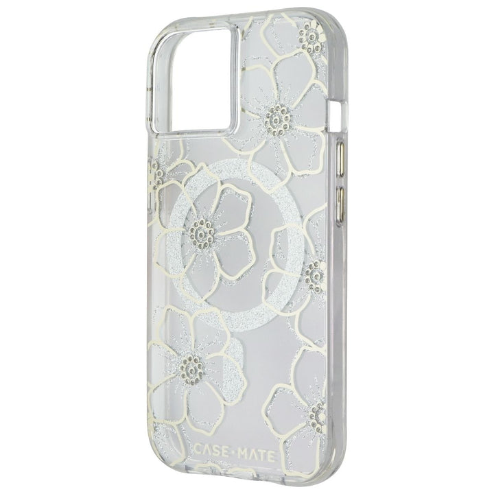 Case-Mate Case for MagSafe for Apple iPhone 15/14/13 - Floral Gems Image 1