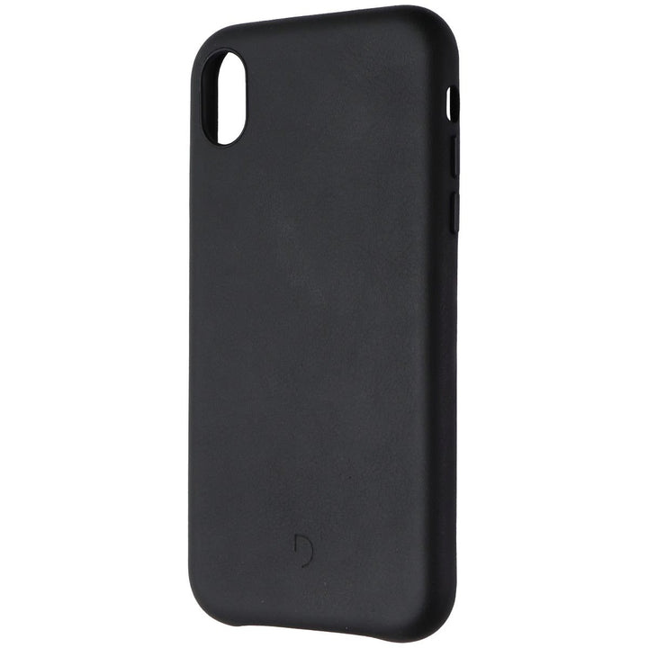 Decoded Full Grain Leather Case for Apple iPhone XR - Black Image 1