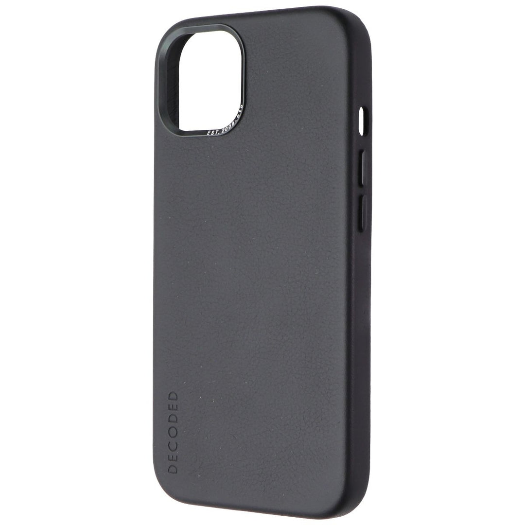 Decoded Back Cover Hard Case for MagSafe for Apple iPhone 13 - Black Image 1