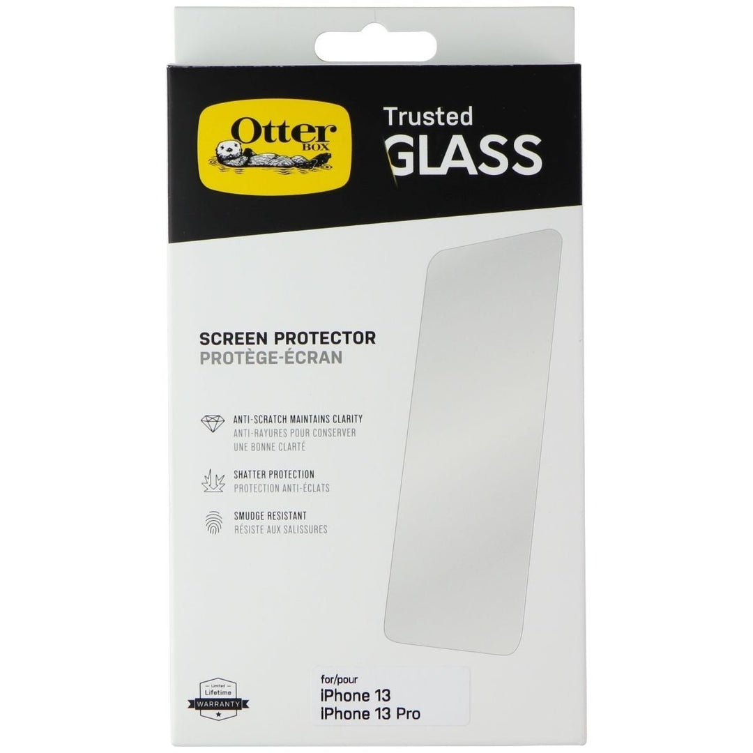 OtterBox Trusted Glass Screen Protector for Apple iPhone 13 and 13 Pro - Clear Image 1